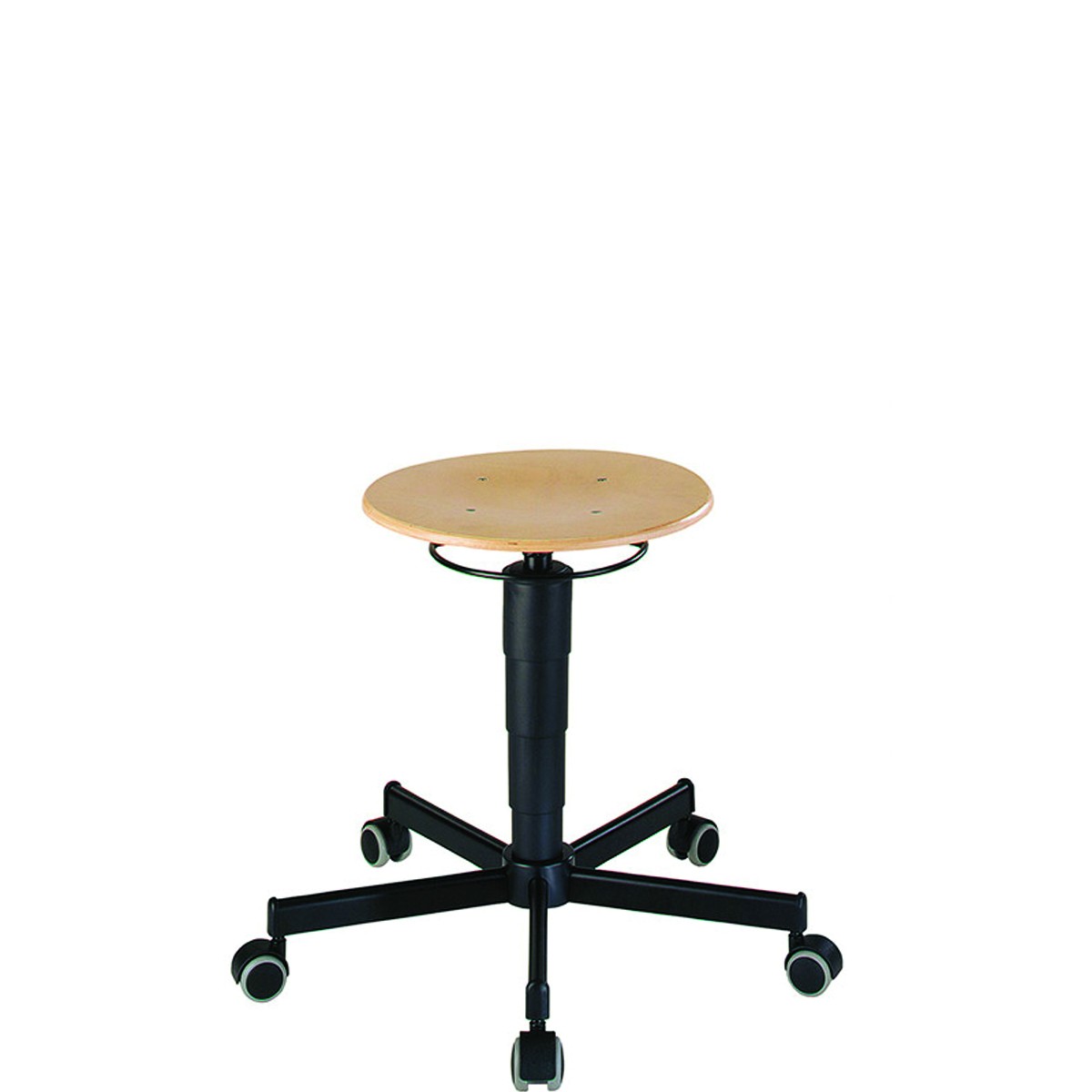 Hocker mit Rollen