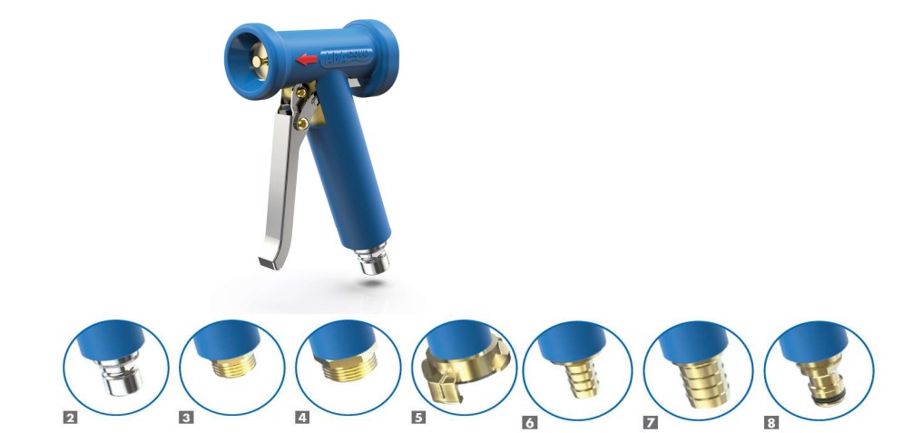 Professionelle Reinigungsspritze / Reinigungspistole