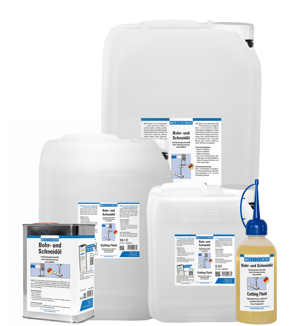 WEICON Bio-Cut 10 L Hochleistungsschneidöl