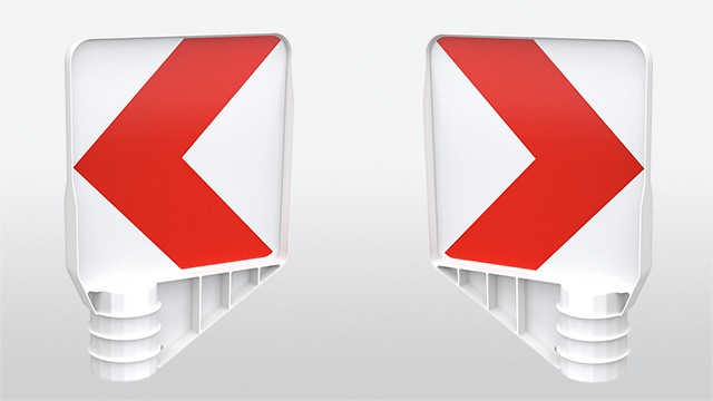 Crash-Resistant Traffic Signs