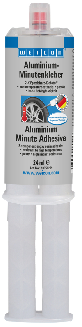 WEICON Aluminium-Minutenkleber 24 ml DE/EN