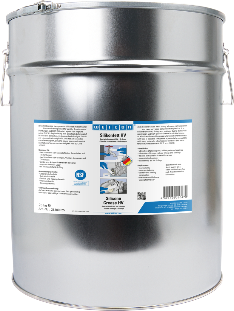 WEICON Silikonfett HV 25 kg