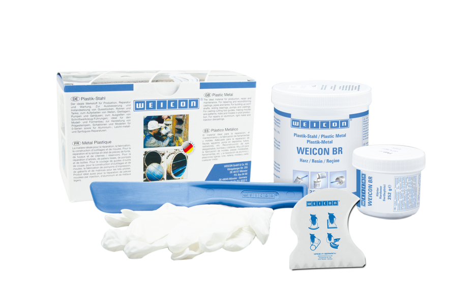WEICON Plastik-Stahl BR 0.5 kg