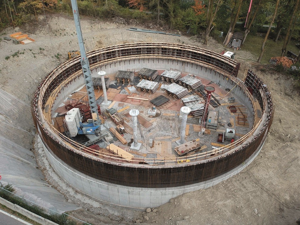 Circular Formwork for Concrete