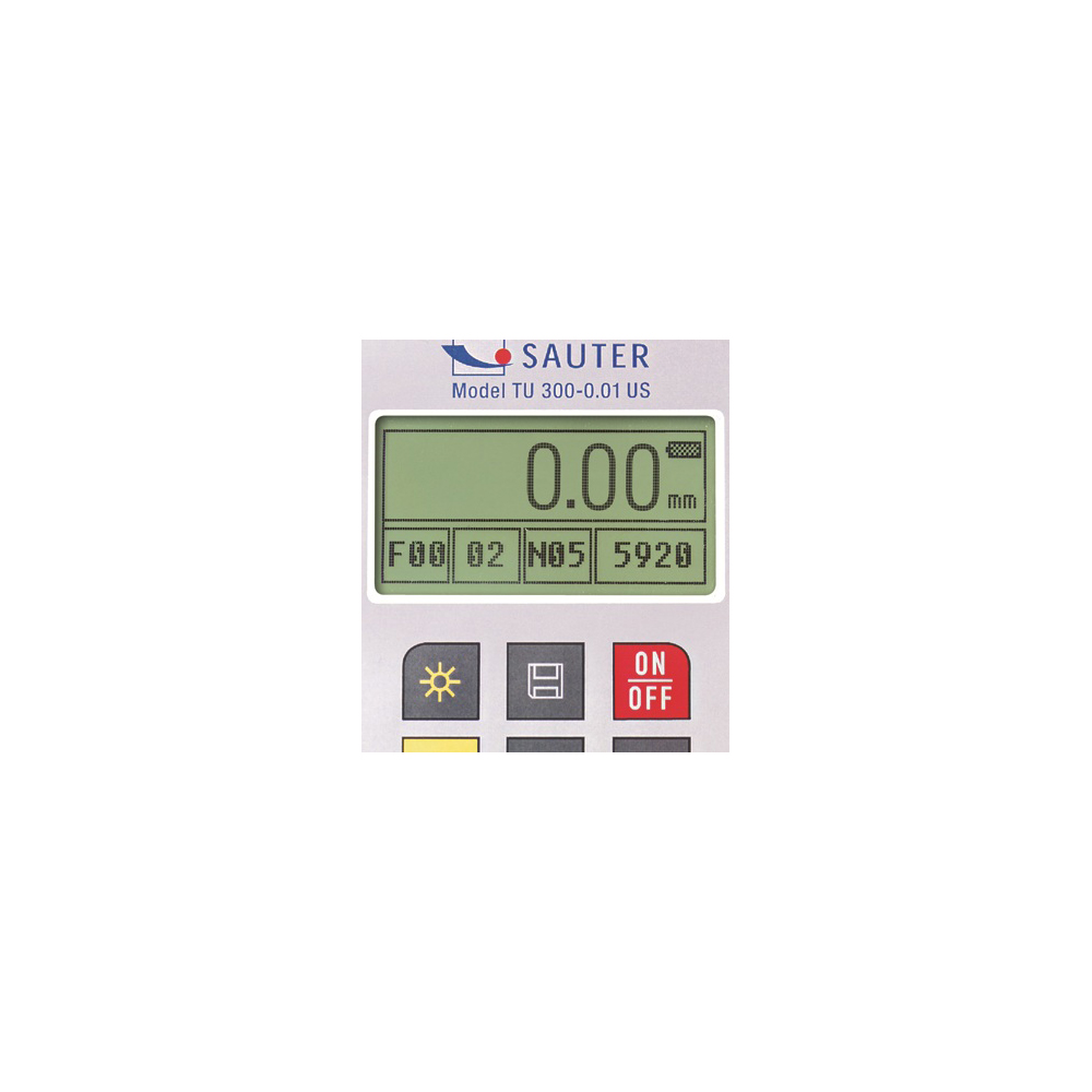 Ultraschall-Wanddickenmessgerät SAUTER TU 80 – Premium, Metallgehäuse