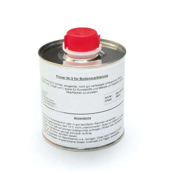 Primer 5 (increases adhesive strength of floor markings)