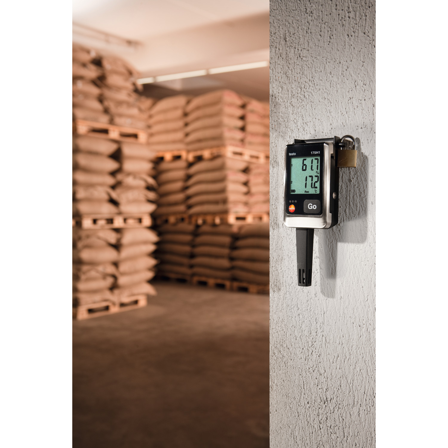 Datenlogger Temperatur und Feuchte testo 175 H1