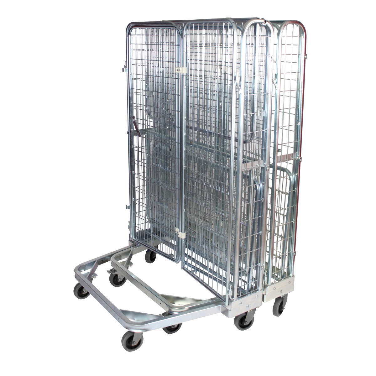 Nesting Roll Container with Theft Protection