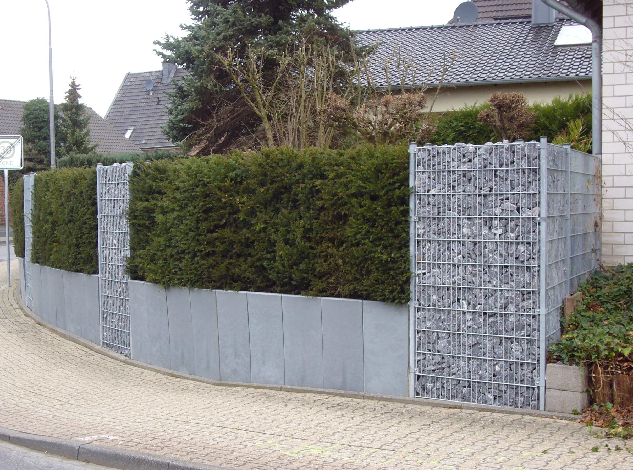 L-Stein aus Recycling-Kunststoff
