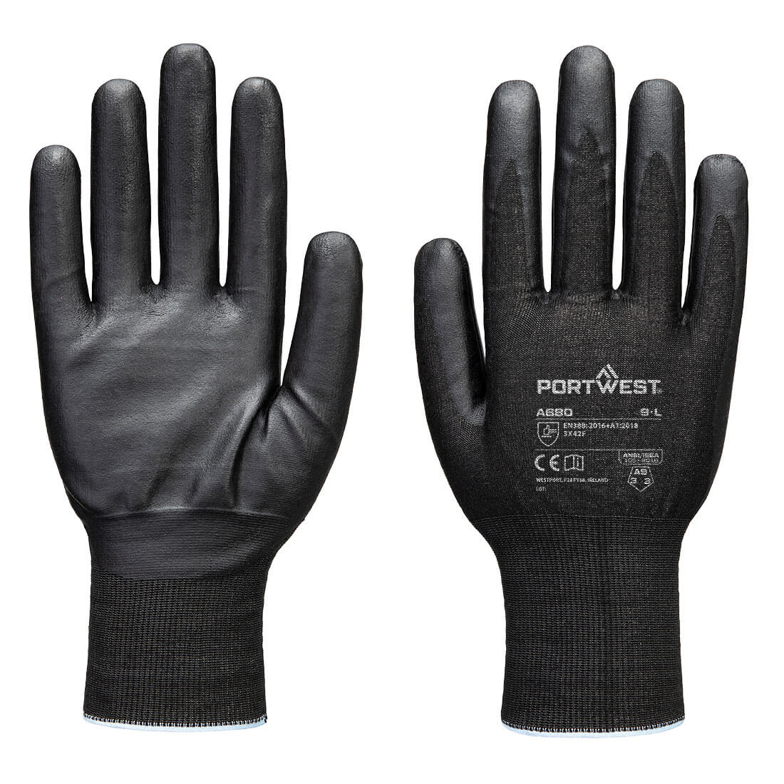 Cut F21 Nitril-Wolfram-Handschuh A9 – Schnittschutz F nach EN 388 | Portwest A680