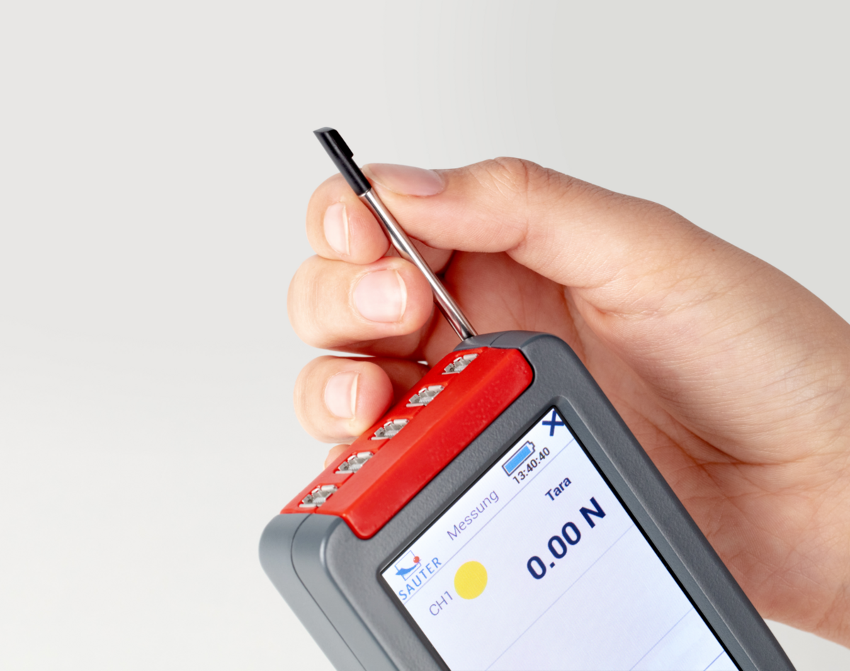 Premium-Kraftmessgerät SAUTER FS – Touchscreen, 2 oder 4 Messkanäle