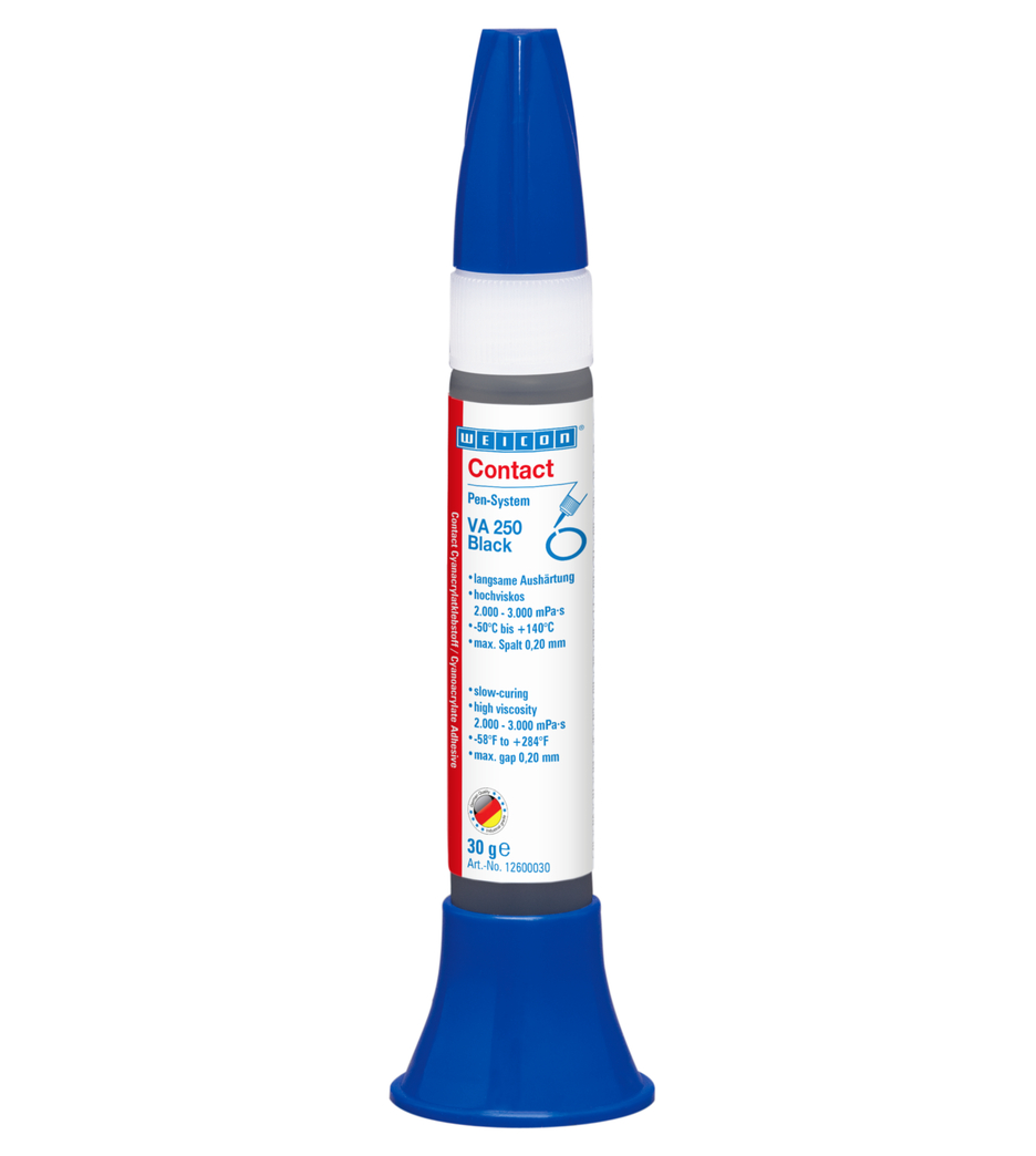 WEICON Contact VA 250 Black 30 g, Pen-System