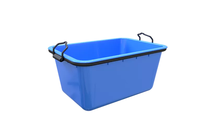 Mörtelwanne 200 L aus HDPE