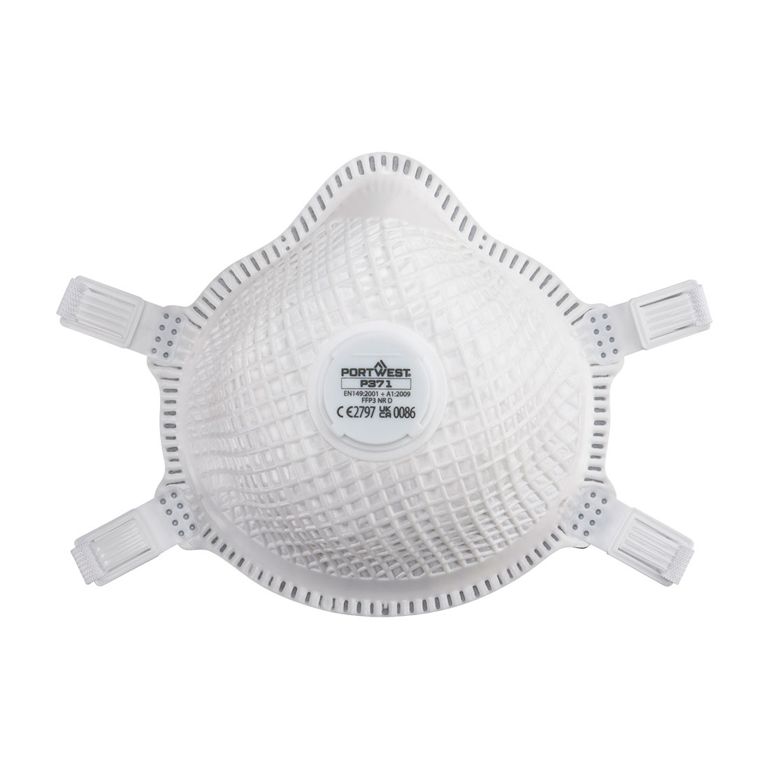 ERGONET FFP3 Dolomit Feinstaubmaske mit Ventil – Atemschutz FFP3 | Portwest P371