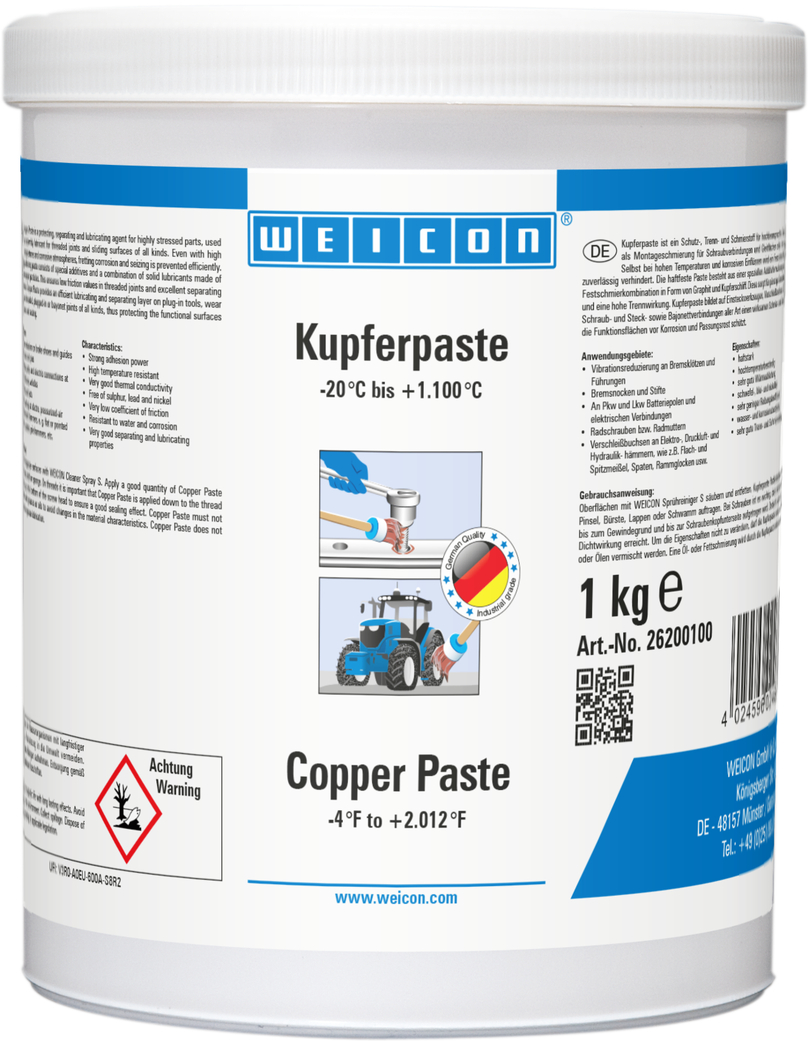 WEICON Kupferpaste 1 kg KP 1000