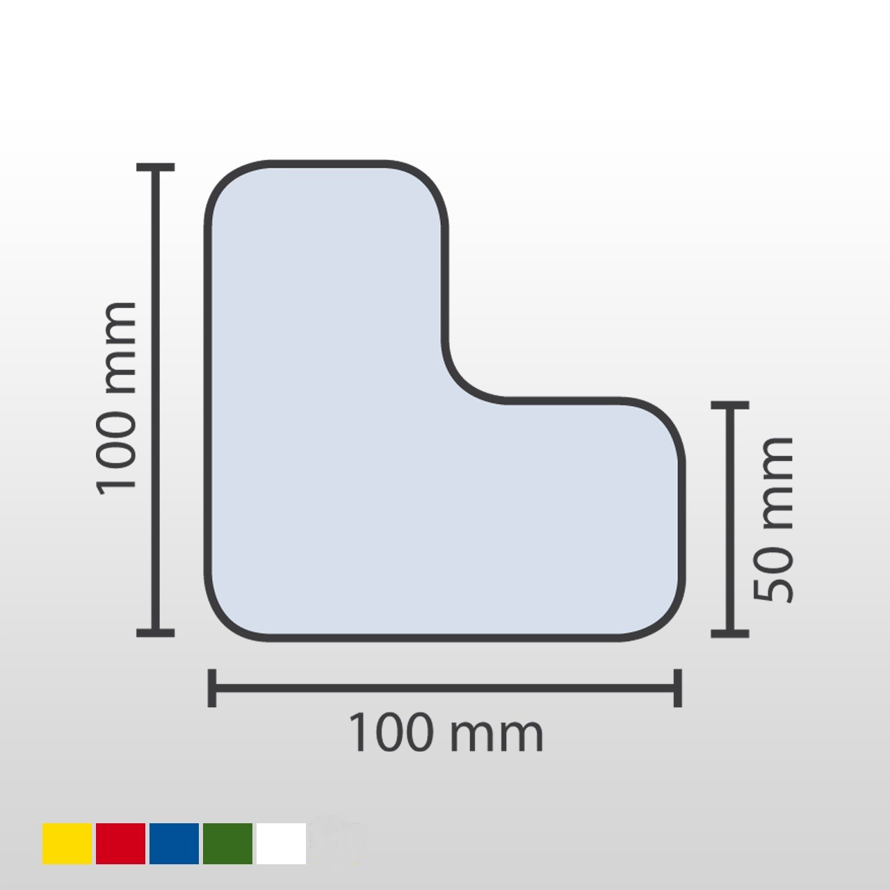 Stellplatzmarkierungen (unebener Untergrund)