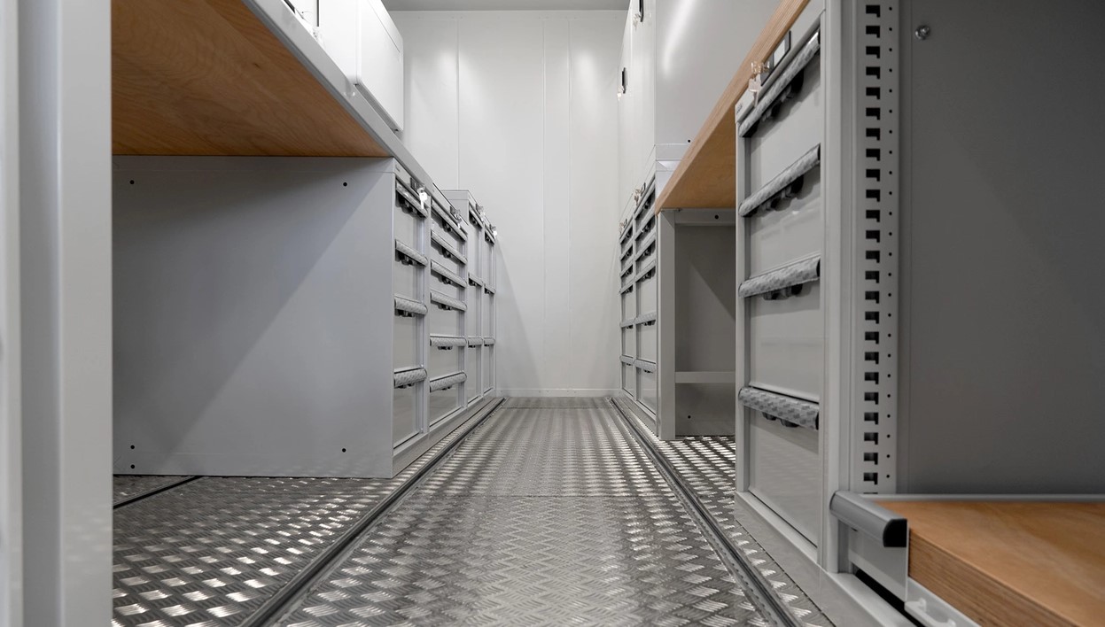 Werkstattcontainer, mobile Werkstatt