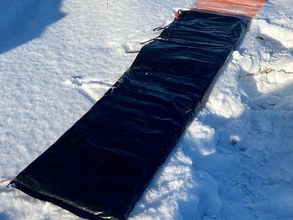 Outdoor heating mat 50 cm wide, 14 / 20 / 24 m, 150 W/m², IPX7