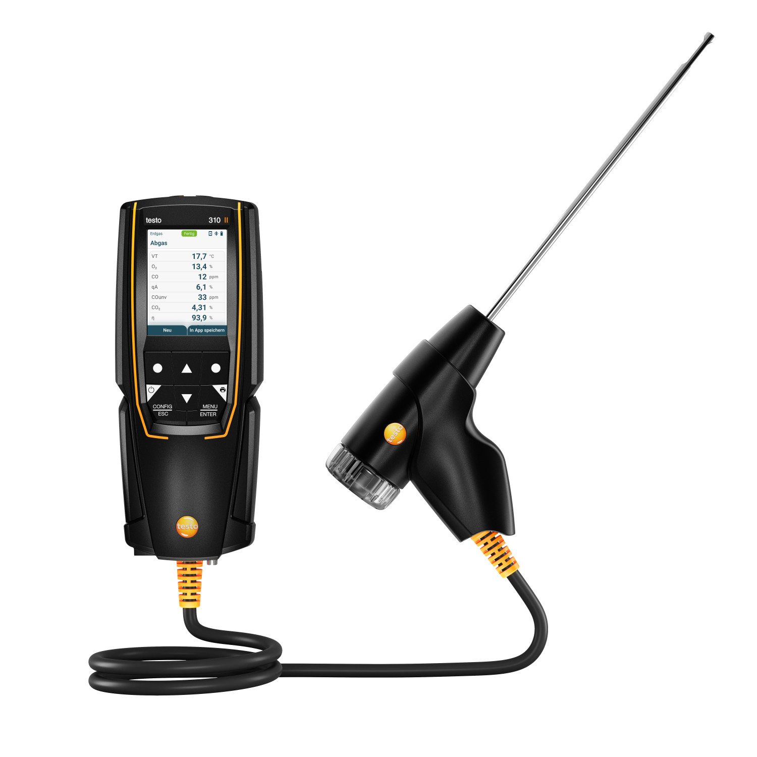 Abgasmessgerät testo 310 II EN Einsteiger-Set