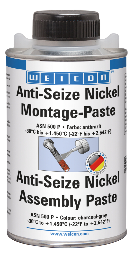 WEICON Anti-Seize ASN 500 Nickel Montagepaste 500 g Pinseldose