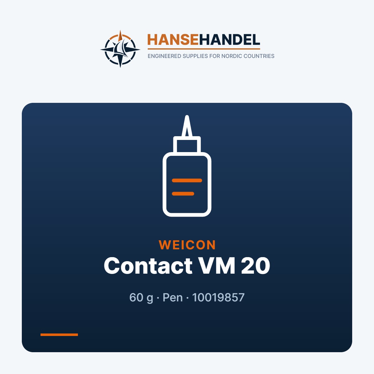 WEICON Contact VM 20 60 g Pen-System