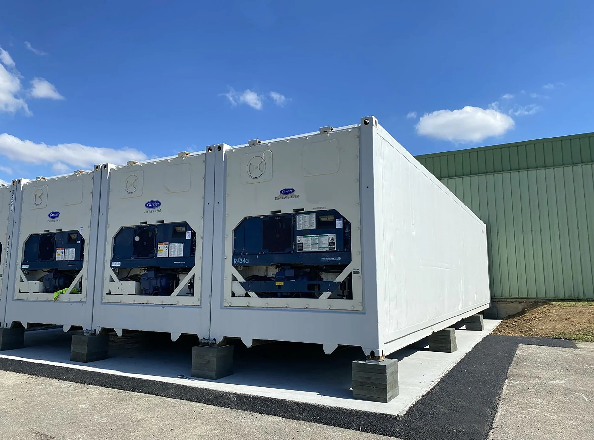Unterlegplatte / Containerplatte aus Recycling-Kunststoff