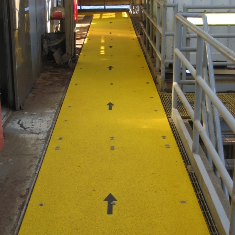 Anti-Rutsch-Abdeckplatten (GFK)