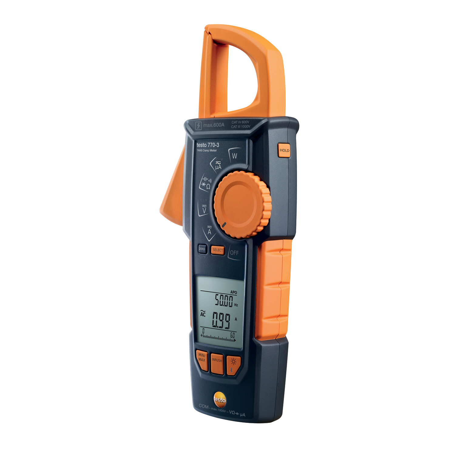 Stromzange testo 770-3 mit Bluetooth®