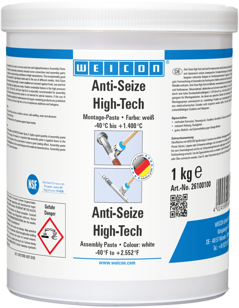 WEICON Anti-Seize AS 1000 1 kg