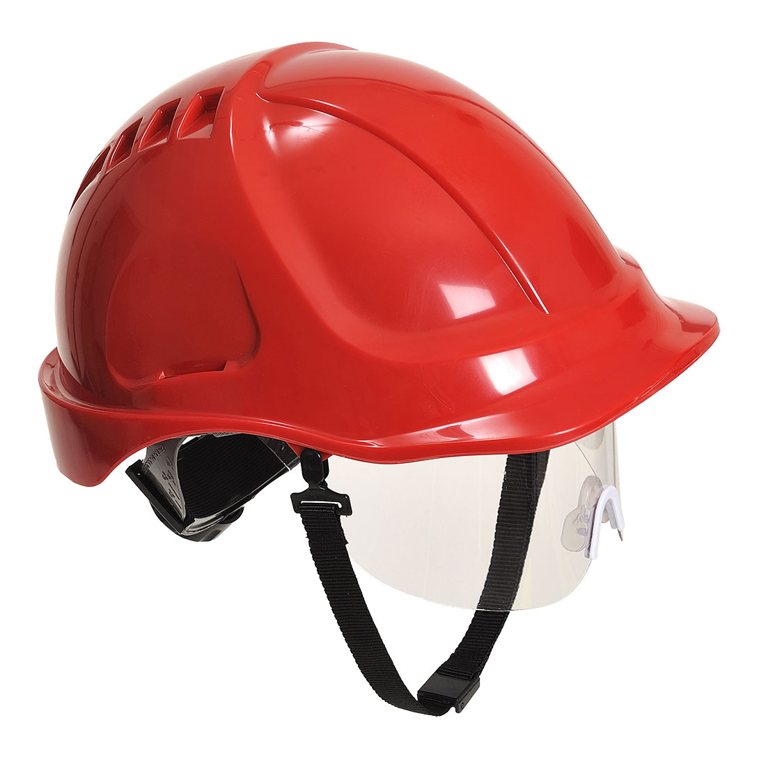 Endurance Plus Visierhelm – Schutzhelm EN 397 / EN 50365 / EN 166 | Portwest PW54