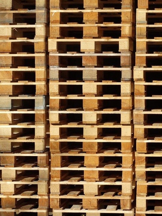 Paletten aus Holz