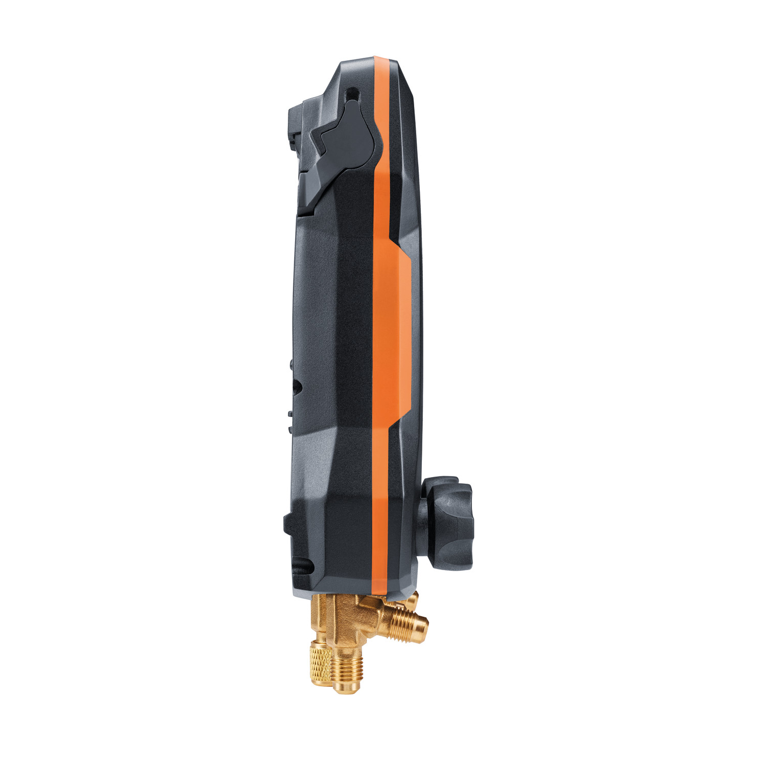 Digitale Monteurhilfe testo 550s Smart Set mit Füllschläuchen und kabellosen Zangen-Temperaturfühlern