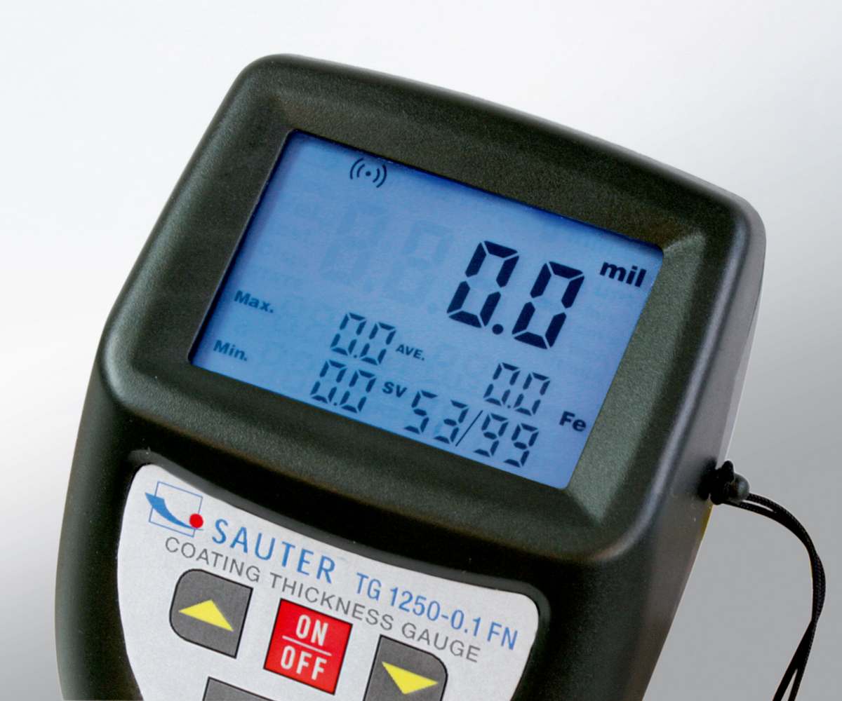 Schichtdickenmessgerät SAUTER TG 1250-0.1FN – Premium mit Scanmodus