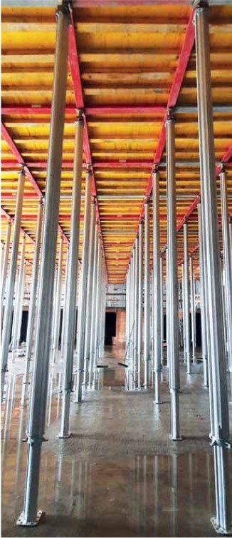 Stützturm, Alu-Deckenstütze bis 12 m