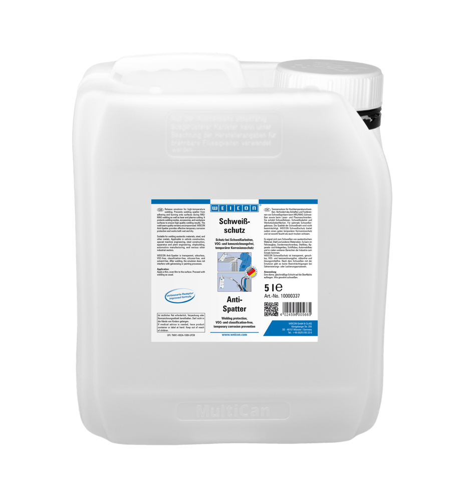 WEICON Bio-Schweißschutz 5 L MHD