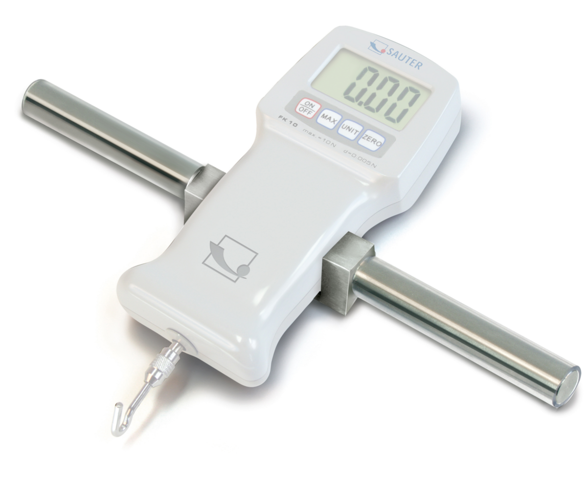 Digitales Kraftmessgerät SAUTER FK – robust, 10 N bis 1 kN