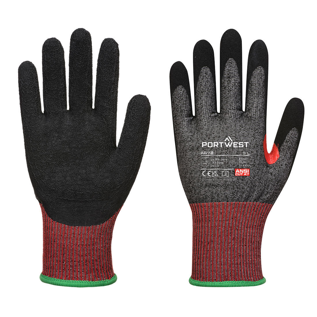 CS AHR13 NITRILSCHAUM-Schnittschutzhandschuh – Schnittschutz F nach EN 388 | Portwest A672