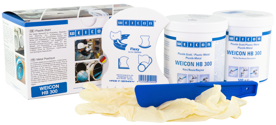 WEICON Plastik-Stahl HB300 1 kg