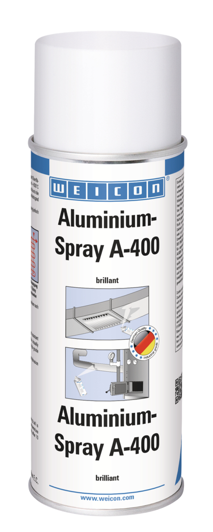 WEICON Aluminium-Spray A-400 "brillant" 400 ml