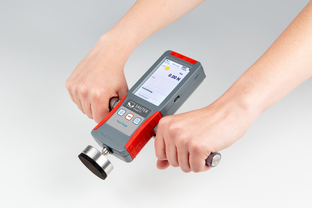 Grabsteintester SAUTER FS 500G – elektronisch mit Dokumentation