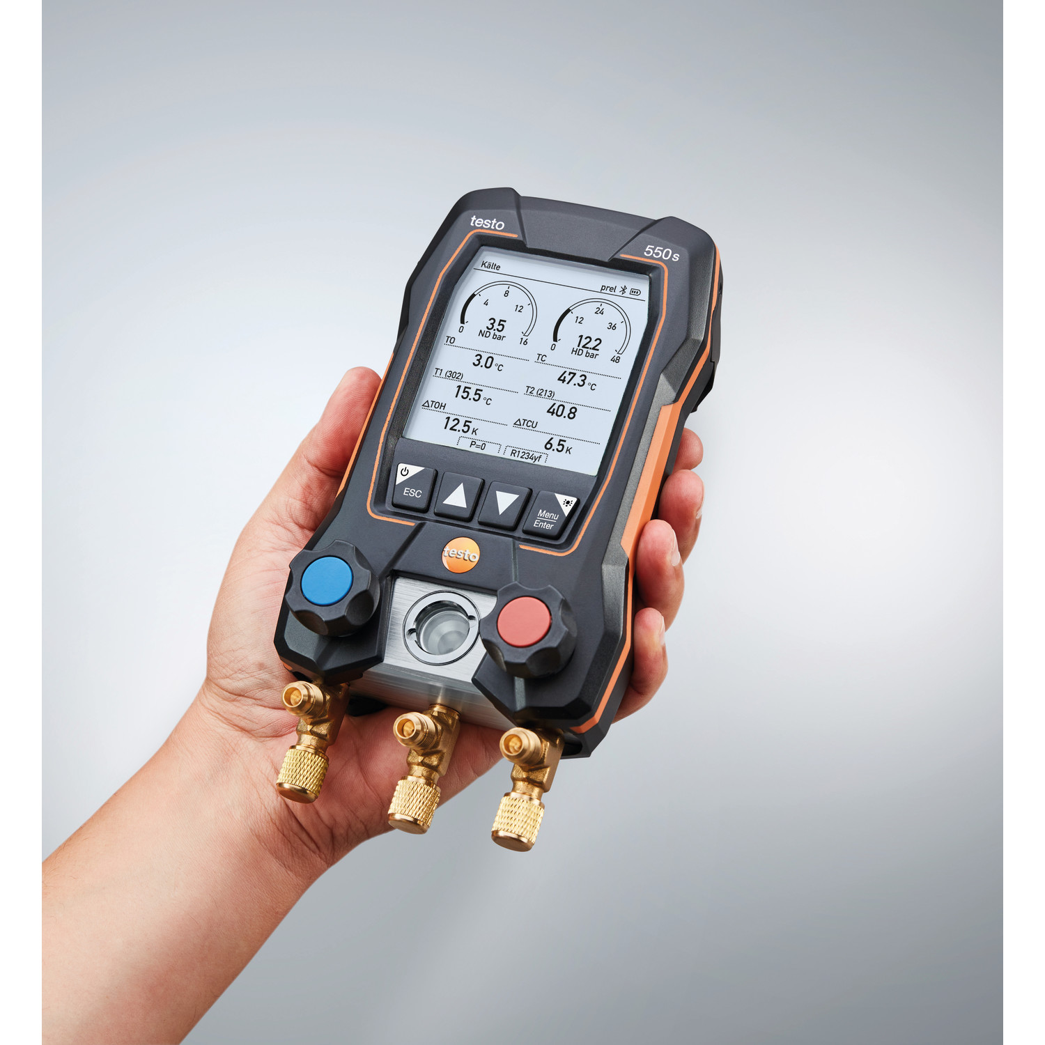 Digitale Monteurhilfe testo 550s - Wärmepumpen Einsteiger Set – Wärmepumpen-Set S
