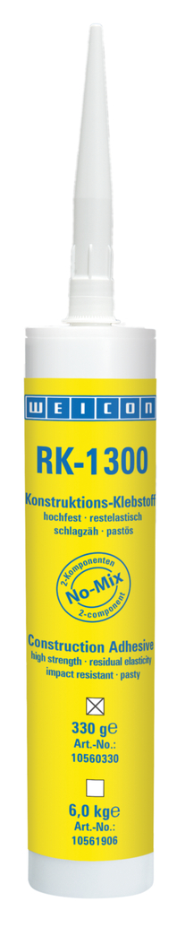 WEICON RK-1300 Konstruktions- Klebstoff 330 g, Kartusche