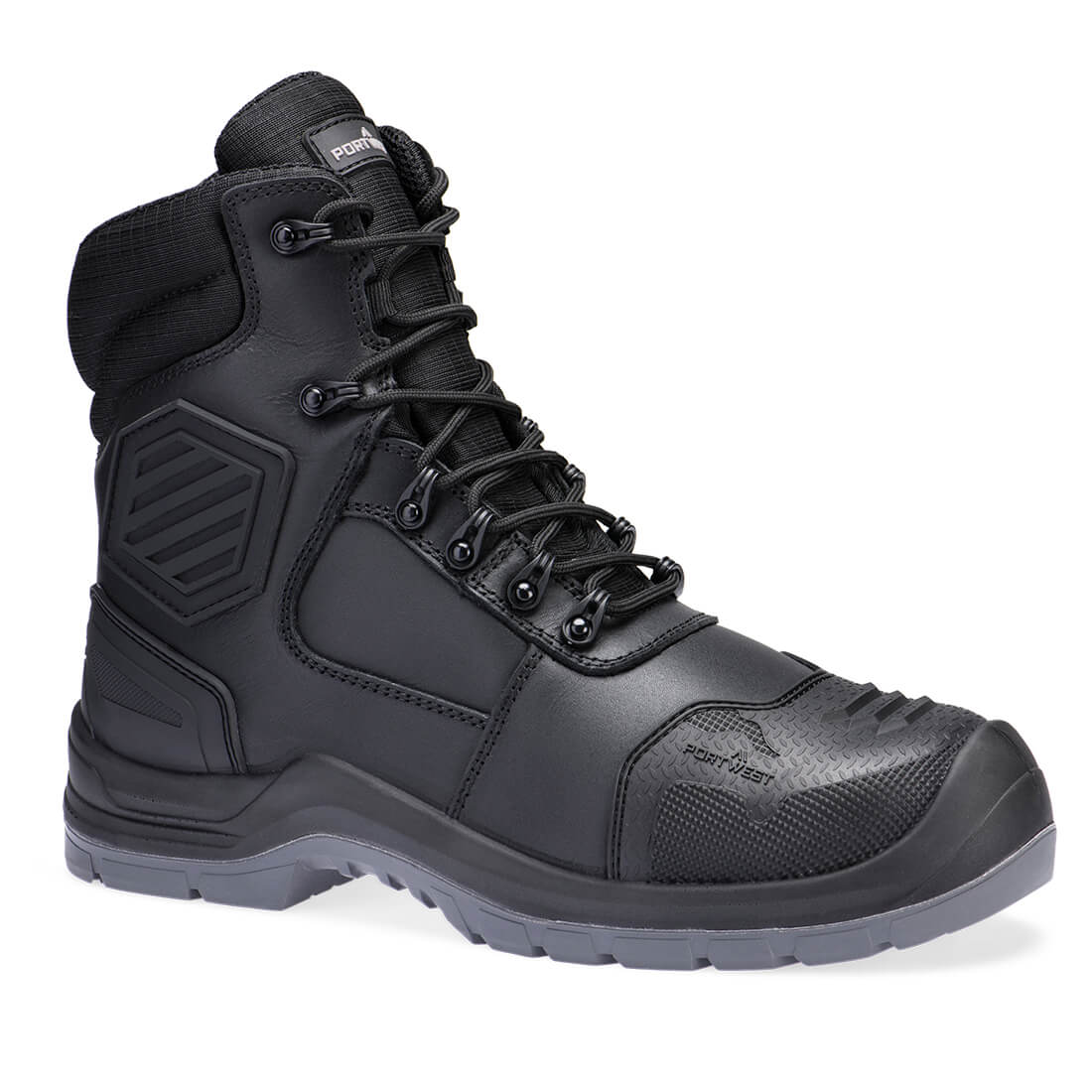 Composite Leder mittelhoher Stiefel S7L HRO M CI LG SC AN SR FO – Sicherheitsschuh S7L HRO M CI LG SC AN SR FO | Portwest FD25